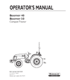 NEW HOLLAND BOOMER 40, 45 TRACTOR OPERATOR'S MANUAL