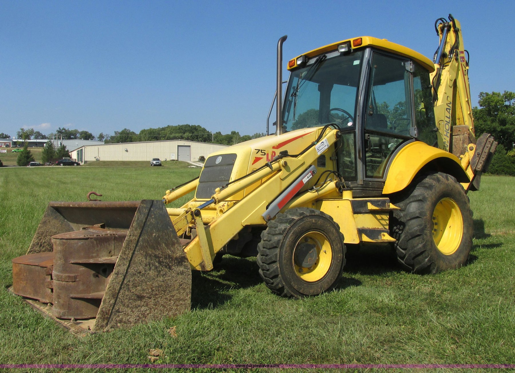 NEW HOLLAND LB75 TRACTOR LOADER BACKHOE MASTER ... – Heavy Equipment Manual
