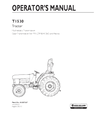 NEW HOLLAND T1530 TRACTOR OPERATOR'S MANUAL