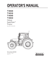 NEW HOLLAND T4020, T4030, T4040, T4050 DELUXE SUPERSTEER TRACTOR OPERATOR'S MANUAL