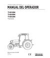 NEW HOLLAND T4030N, T4040N, T4050N TRACTOR OPERATOR'S MANUAL