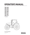 NEW HOLLAND T6.120, T6.140, T6.150, T6.160, T6.155, T6.165, T6.175 TRACTOR OPERATOR'S MANUAL