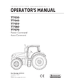 NEW HOLLAND T7030, T7040, T7050, T7060, T7070 POWER & AUTO COMMAND TRACTOR OPERATOR'S MANUAL