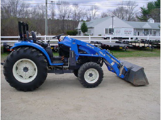 NEW HOLLAND TC40D 4 CYLINDER DELUXE COMPACT TRA... – Heavy Equipment Manual