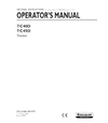 NEW HOLLAND TC40D, TC45D TRACTOR OPERATOR'S MANUAL