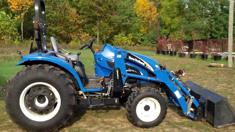 NEW HOLLAND TC45 4 CYLINDER COMPACT TRACTOR MASTER ILLUSTRATED PARTS LIST MANUAL