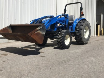 NEW HOLLAND TC55DA 4 CYLINDER DELUXE COMPACT TRACTOR MASTER ILLUSTRATED PARTS LIST MANUAL