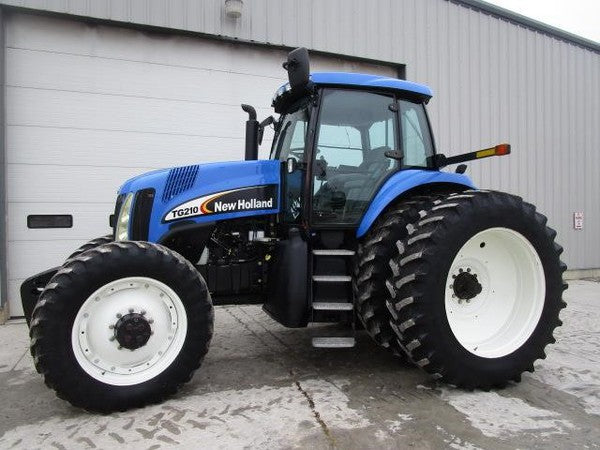 NEW HOLLAND TG210 TRACTOR MASTER ILLUSTRATED PARTS LIST MANUAL