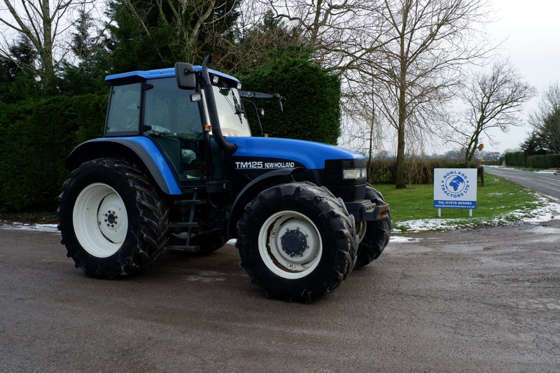 NEW HOLLAND TM125 TRACTOR MASTER ILLUSTRATED PARTS LIST MANUAL