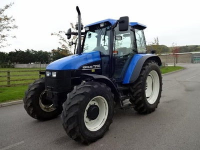 NEW HOLLAND TS100 EMISSIONISED TRACTOR MASTER ILLUSTRATED PARTS LIST MANUAL