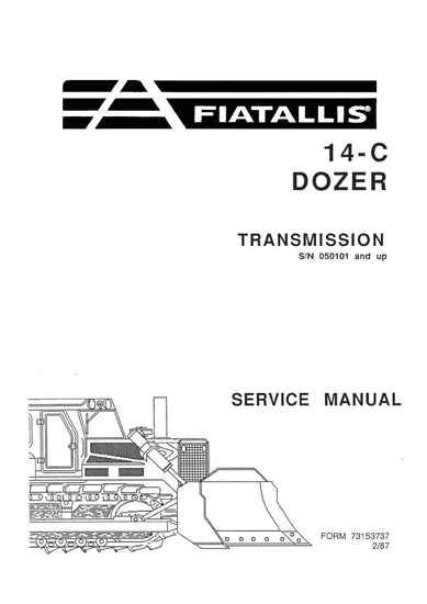 New Holland 14-C Dozer Transmission Service Repair Manual 73153737 New Holland 14-C Dozer Transmission Service Repair Manual 73153737