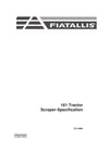 New Holland 161 Tractor Scraper Specification Service Repair Manual 73112987