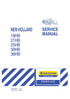 New Holland 18 21 25 30 36 HB Platforms Service Repair Manual 84157369