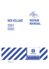 New Holland 2331, 2332 Disc Headers Service Repair Manual 86643834