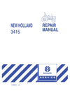 New Holland 3415 Tractor Service Repair Manual 87028646
