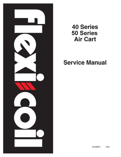 New Holland 40 Series 50 Series Air Cart Service Repair Manual GI-090V1
