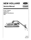 New Holland 499 Mower Conditioner Service repair Manual 40049910