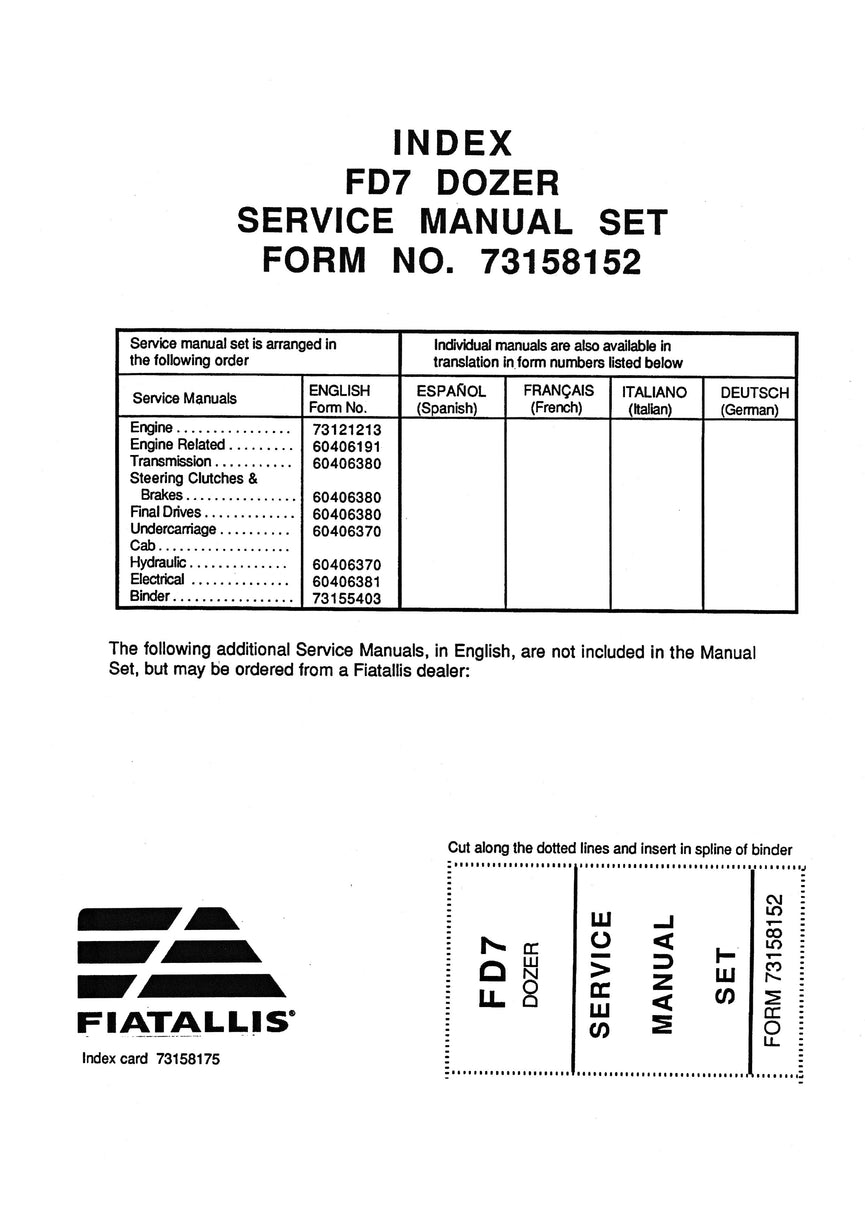 New Holland 8065 Engine Service Repair Manual 73158152