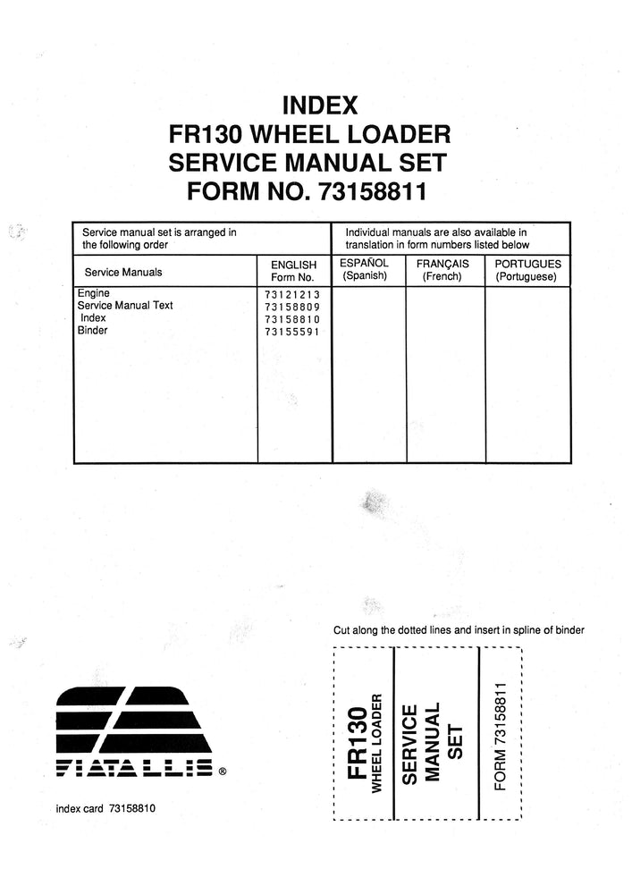 New Holland 8065 Engine Service Repair Manual 73158811