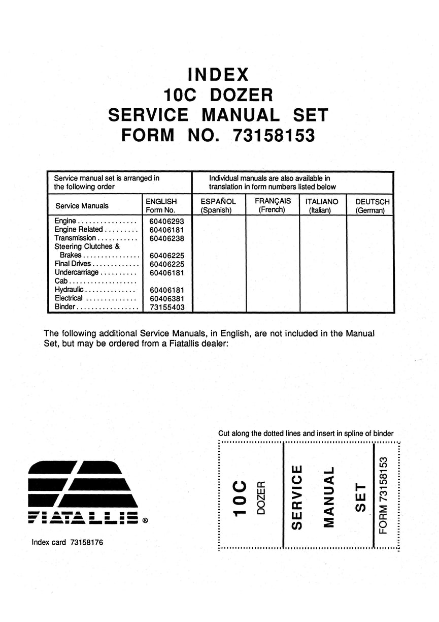 New Holland 8365 Engine Service Repair Manual 73158153