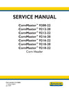 New Holland 9208-22 9212-20 9212-22 9216-20 9216-22 9218-20 9218-22 Corn Header Service Repair Manual 51510606