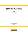 New Holland B80B Backhoe Loader Service Repair Manual 48143704