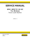 New Holland B95C B95C TC B110C Tier 4B (final) Tractor Loader Backhoe Service Repair Manual 47881799