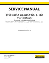 New Holland B95C, B110C Tier 4B (final) Tractor Loader Backhoe Service Repair Manual 48082157