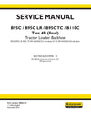 New Holland B95C, B110C Tier 4B (final) Tractor Loader Backhoe Service Repair Manual 48082159