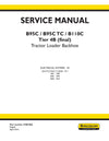 New Holland B95C, B95C TC, B110C Tier 4B (final) Tractor Loader Backhoe Service Repair Manual 47881806