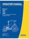 New Holland Boomer 3040 3045 3050 [With Cab and (EasyDrive) CVT Transmission] Compact Tractor Operator's Manual 84382266