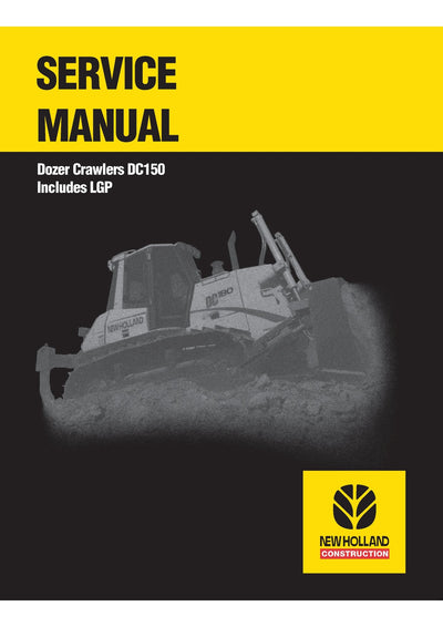 New Holland DC150 Dozer Crawlers Service Repair Manual 60402262R0