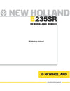 New Holland E235SR Excavator Workshop Service Reapair Manual 60413436