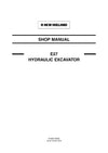 New Holland E27 HYDRAULIC EXCAVATOR Service Repair Workshop Manual 87360159