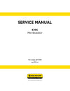 New Holland E30C Mini Excavator Service Repair Manual 48175000