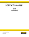 New Holland E30C Mini Excavator Service Repair Manual 48175005
