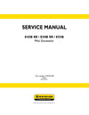 New Holland E45B SR E50B SR E55B Mini Excavator Service Repair Manual 47574277B