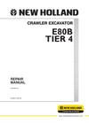 New Holland E80B Tier 4 CRAWLER EXCAVATOR