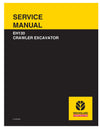New Holland EH130 Compact Excavator Service Repair Manual 6-75760