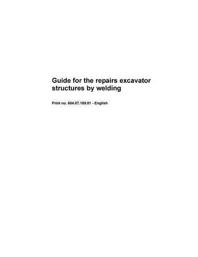 New Holland EX135, EX165, EX215 Service Repair Manual 6040718901