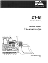 New Holland FIAT ALLIS 21-8 Crawler Tractor Transmission Service Repair Manual 70664032