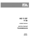 New Holland FIAT ALLIS HD 11 EP 11-B Crawler Tractor Transmission Service Repair Manual 70666686 