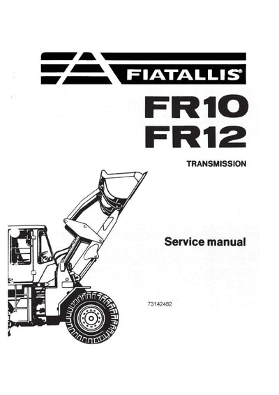 New Holland FR10, FR12 Transmission Service Repair Manual 73142482