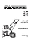 New Holland FR10, FR12, FR15 Wheel Loader Axles and Drive Shafts Service Manual 73148731