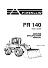 New Holland FR140 Wheel Loader Specification Service Manual 75314894