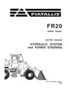New Holland FR20 Wheel Loader Hyadraulic System & Power Steering Service Repair Manual 73075440