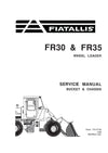 New Holland FR30 & FR35 Wheel Loader Bucket & Chassis Wheel Loader Service Repair Manual 73147745