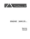 New Holland Fiat-Allis 8045.25 Engine Service Repair Manual 60406494