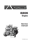 New Holland Fiat-Allis 8205 Engine Service Repair Manual 60406243