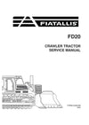 New Holland Fiat-Allis FD20 Crawler Tractor Service Repair Manual 60406359